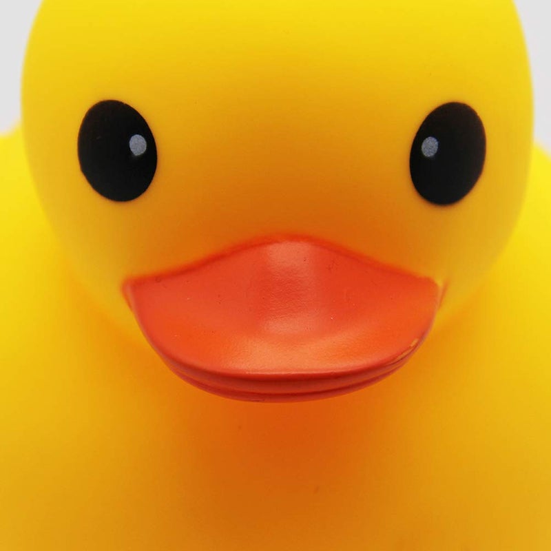 Happy Trees Duck Bath Toy Large Bath Duck Squeak Rubber Duck Baby Shower, 7 Inches - Image 3